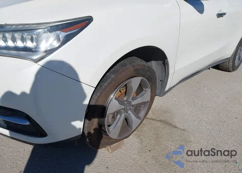 2014 Acura Mdx from USA, damaged, VIN 5FRYD4H2XEB036399
